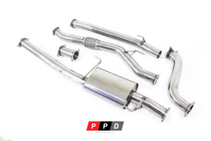 HOLDEN RODEO (1998-2003) TF 2.8L TDI STAINLESS TURBO BACK EXHAUST