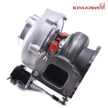 Load image into Gallery viewer, Kinugawa Ball Bearing Turbocharger 4&quot; Anti-Surge GTX3584RS Gen II 2 T3 5-Bolts Low Mount w/ V-band Adapter for Ford XR6 BA BF FG GFX

