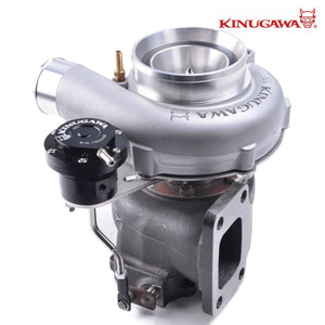 Kinugawa Ball Bearing Turbocharger 4" Anti-Surge GTX3076R Gen II 2 T3 5-Bolts Low Mount w/ V-band Adapter for Ford XR6 BA BF FG GFX