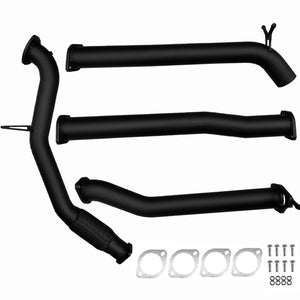 Ford PX Ranger 2.2L 3" Turbo Back Exhaust - No Cat/Diff Pipe