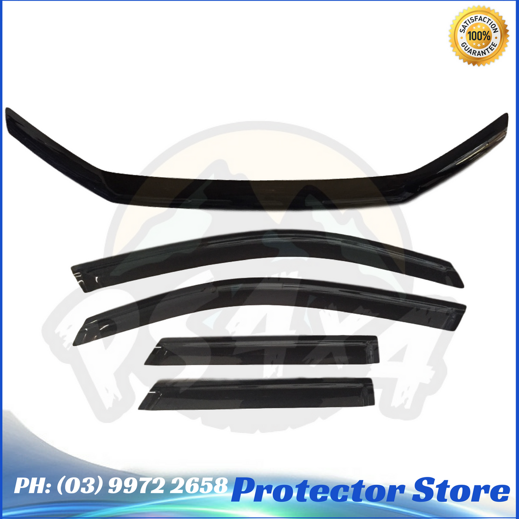 Ford Territory SZ 2011-2016 Bonnet Protector & Window Visors Weather Shields