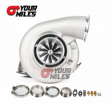 Load image into Gallery viewer, 42-1450 Billet Compressor Wheel Ceramic Dual Ball Bearing TurboCharger T4 1.15/1.25 1.01/1.15/1.28 Dual V-band Housing
