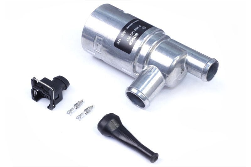 Idle Air Control Valve Ð Bosch  BAC/PWM 2 port, 2 pin - Suits 3/4 (19mm) ID hose
Inc plug and pins.