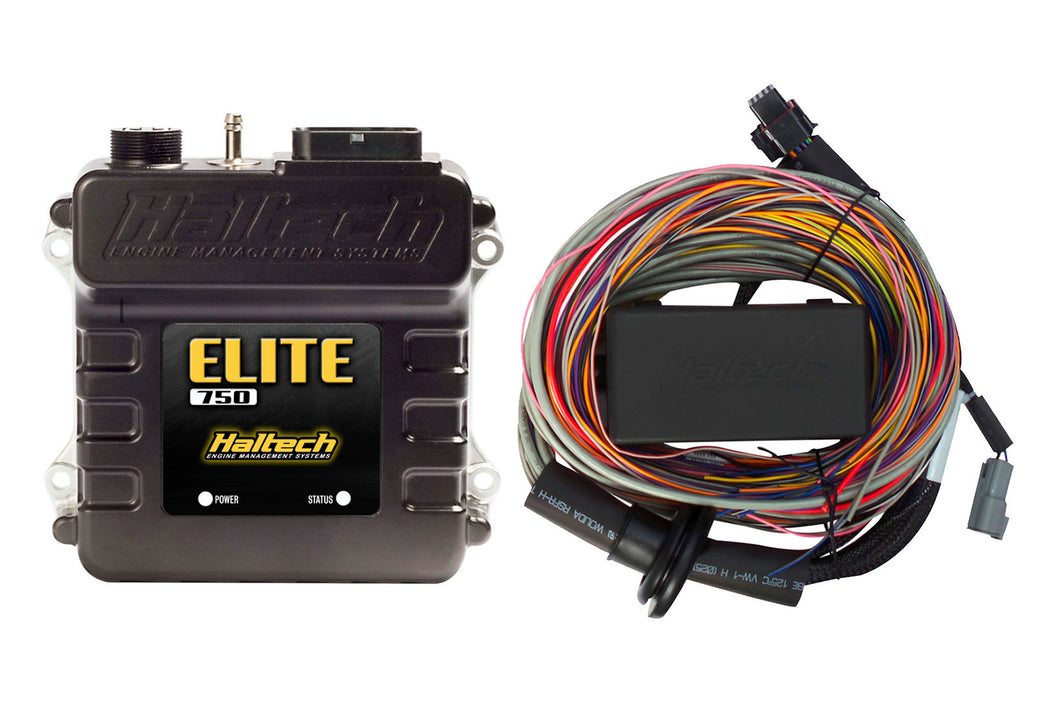 Elite 750 + Premium Universal Wire-in Harness Kit 5m