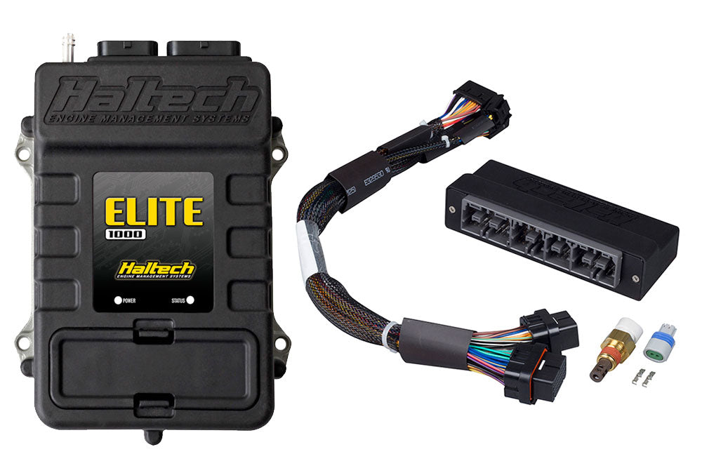 Elite 1000 Plug 'n' Play Adaptor Harness ECU Kit - Mitsubishi 
EVO 4-8 (5 Speed)(All Regions) 
& EVO 8 MR (NZDM Only)
& Eclipse 2G Turbo (NZDM)