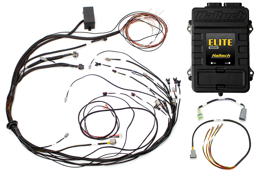 Elite 1000 Mitsubishi 4G63 Terminated Harness ECU Kit 6