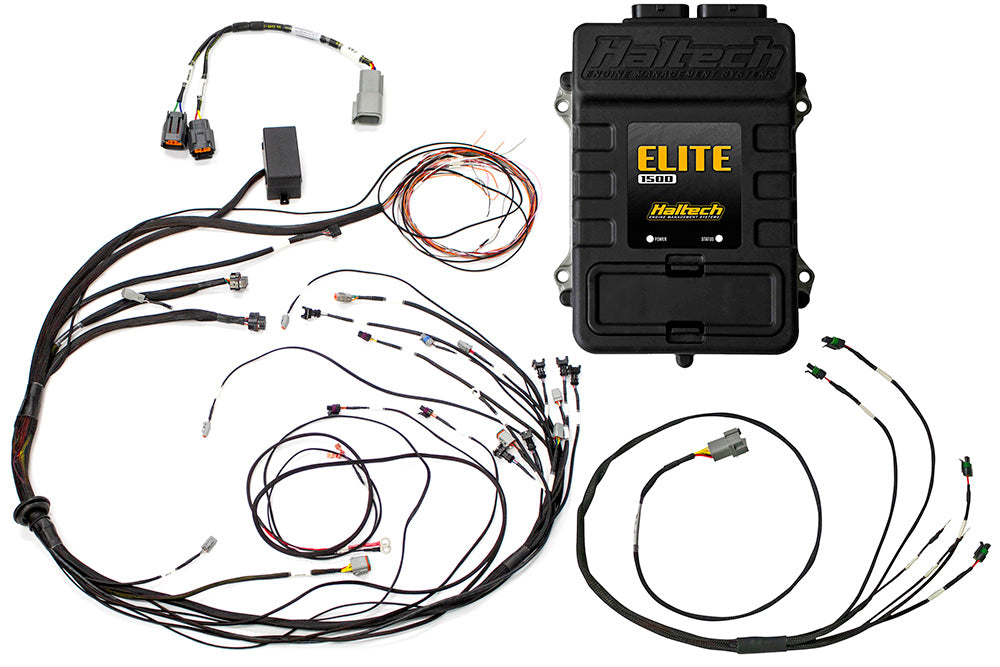Elite 1500 with RACE FUNCTIONS - Mitsubishi 4G63 Terminated Harness ECU Kit 2