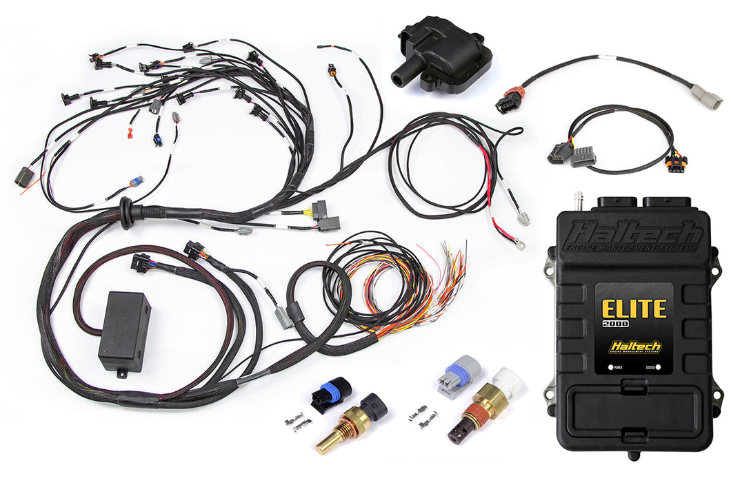 Elite 2000 Nissan RB - Single Cam Terminated Harness Kit