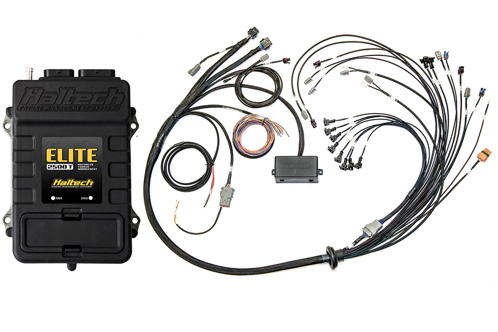 Elite 2500 T with ADVANCED TORQUE MANAGEMENT & RACE FUNCTIONS - Toyota 2JZ Terminated Harness ECU Kit