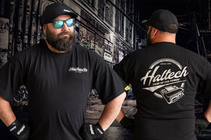 Haltech "Vintage" T-Shirt - Black - Medium