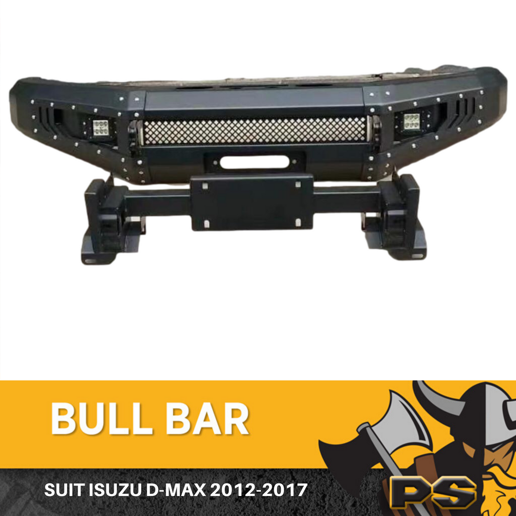 PS4X4 ROCKERBAR BULL BAR TO SUIT ISUZU D-MAX DMAX 2017+