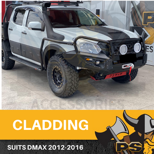 Door Body Molding Cladding Trim to suit Isuzu D-max Dmax 2011-2019