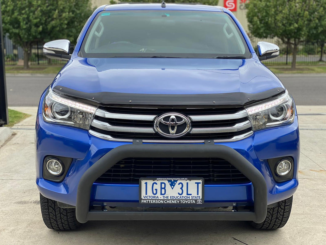 Black Nudge Bar Fits Toyota Hilux Revo 2015-2019 Airbag Compliant