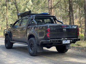 ADR Approved Rear Tow Bar suit Toyota Hilux 2005-2015 Heavy Duty Steel Jack Bar