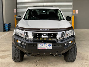 PS4X4 Nissan Navara D23 NP300 2015+ No Loop Bull bar Winch compatible