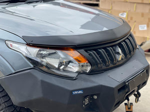 Matte Bonnet Protector for Mitsubishi Triton MQ 2015-2018 Tinted Guard