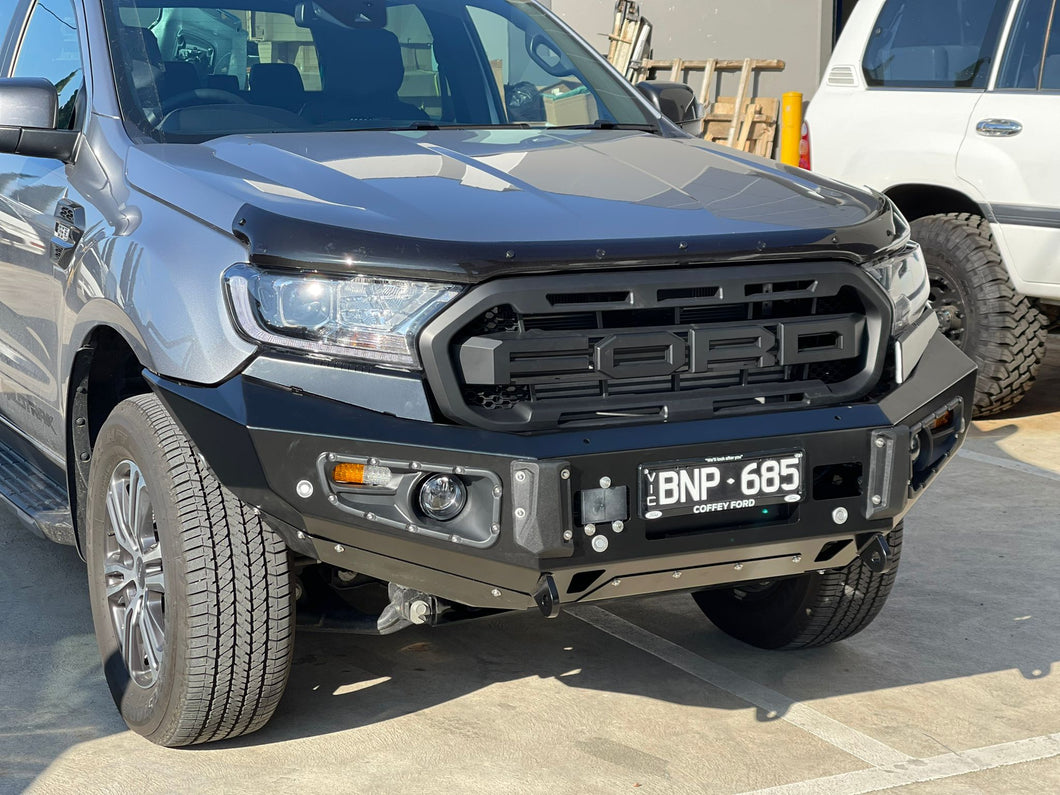BULL BAR TO SUIT FORD RANGER 2015-2021 MK2 ADR WINCH BAR + LIGHTS