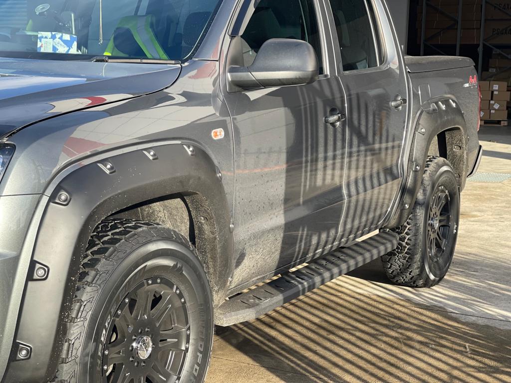 Steel Side Steps for Volkswagen Amarok 2010-2020 Running Boards Sidesteps