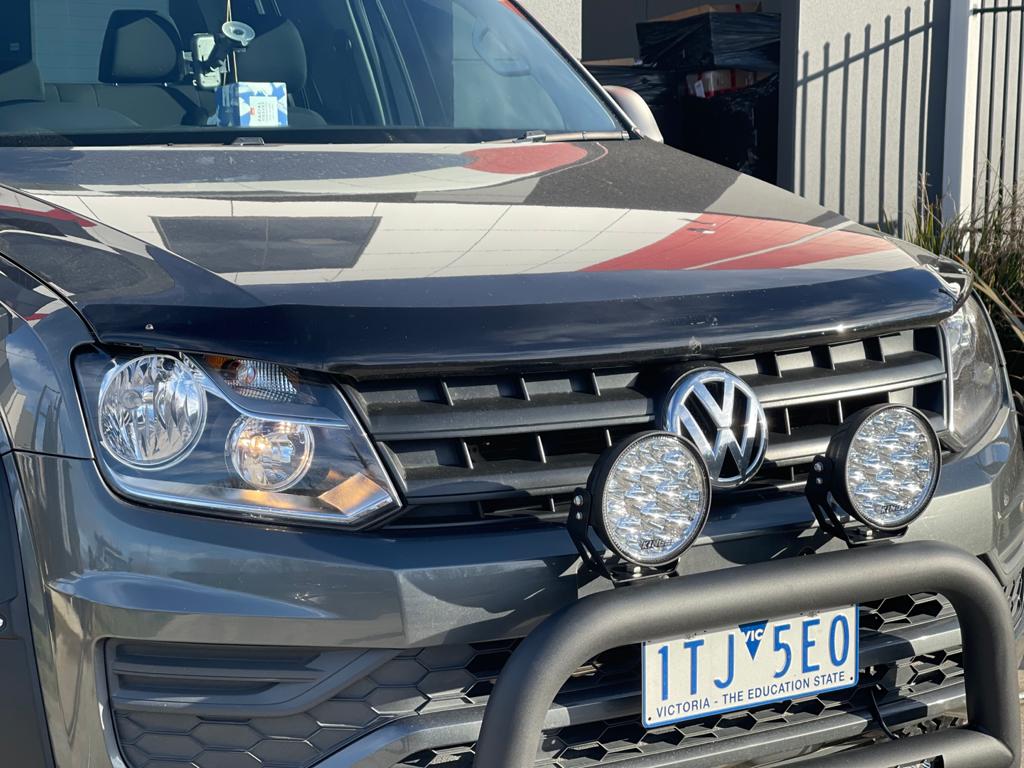 Bonnet Protector for Volkswagen Amarok 2009-2020 Tinted Guard Shield VW