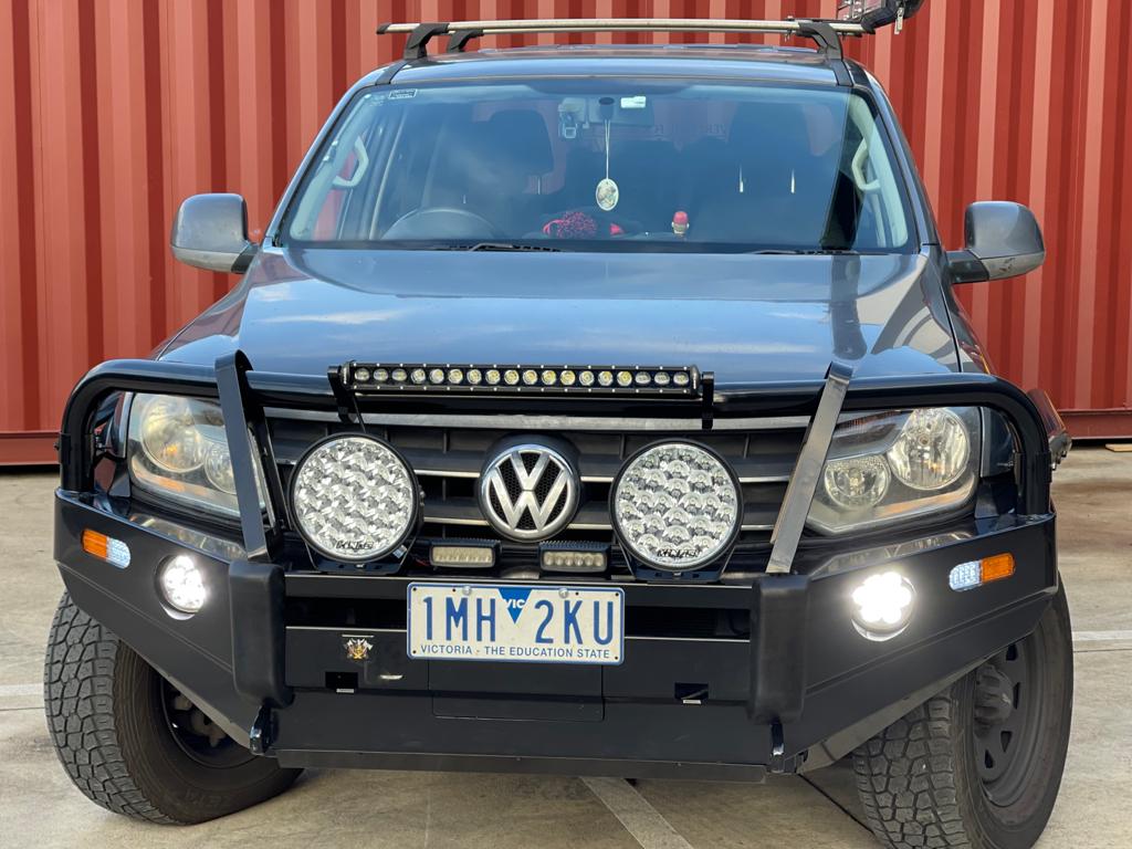 PS4X4 PREMIUM STEEL BULL BAR TO SUIT VW VOLKSWAGEN AMAROK 2010+
