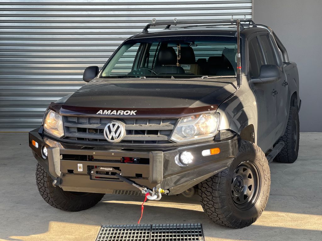 PS4X4 VIKING X STEEL BULL BAR TO SUIT VW VOLKSWAGEN AMAROK 2010+