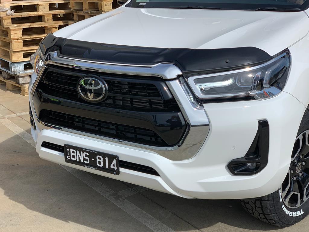 Bonnet Protector for Toyota Hilux 2019 + Tinted Guard Revo