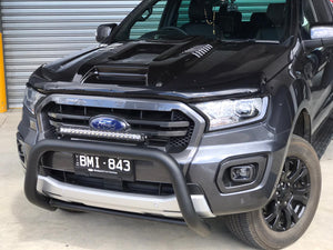 Gloss Black Bonnet Scoop Hood Raptor Style For Ford Ranger 2011-2020