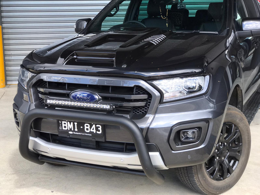 Gloss Black Bonnet Scoop Hood Raptor Style For Ford Ranger 2011-2020