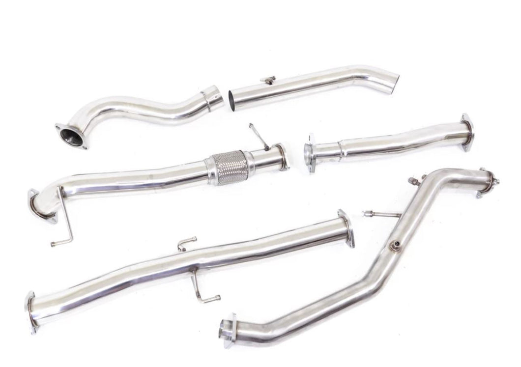 MITSUBISHI TRITON (2015+) MQ & MR TD STAINLESS DPF-DELETE TURBO-BACK EXHAUST