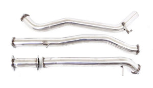 FORD RANGER 2L 2018+ BI-TURBO 3" DPF BACK EXHAUST
