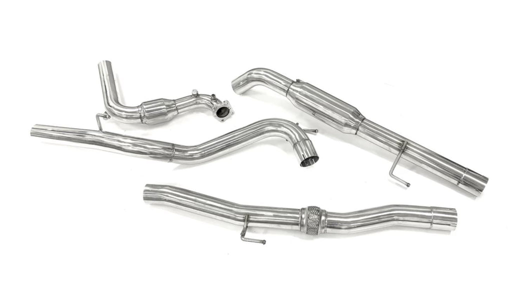 ISUZU MU-X (2012-2016) 3.0L TD STAINLESS STEEL TURBO BACK EXHAUST