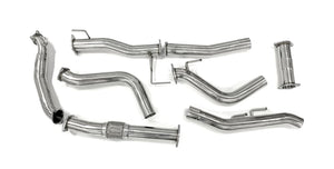 ISUZU D-MAX (08/2010-2012) 3" STAINLESS STEEL TURBO BACK EXHAUST