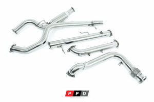 MITSUBISHI PAJERO (2006-2021) NS NT NW 3.2L TD - 3" STAINLESS STEEL TURBO BACK EXHAUST