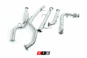 MITSUBISHI PAJERO (2006-2021) NS NT NW 3.2L TD - 3" STAINLESS STEEL TURBO BACK EXHAUST