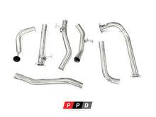 Load image into Gallery viewer, TOYOTA LANDCRUISER 78 SERIES (1999-2007) TROOP CARRIER 1HD 4.2 TD 3&quot; STAINLESS STEEL TURBO BACK EXHAUST
