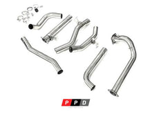Load image into Gallery viewer, TOYOTA LANDCRUISER 78 SERIES (1999-2007) TROOP CARRIER 1HD 4.2 TD 3&quot; STAINLESS STEEL TURBO BACK EXHAUST
