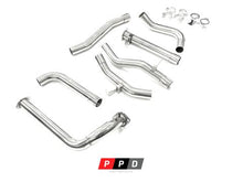 Load image into Gallery viewer, TOYOTA LANDCRUISER 78 SERIES (1999-2007) TROOP CARRIER 1HD 4.2 TD 3&quot; STAINLESS STEEL TURBO BACK EXHAUST
