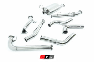 NISSAN PATHFINDER (2007-2013) R51 2.5L TD 3" STAINLESS STEEL TURBO BACK EXHAUST SYSTEM