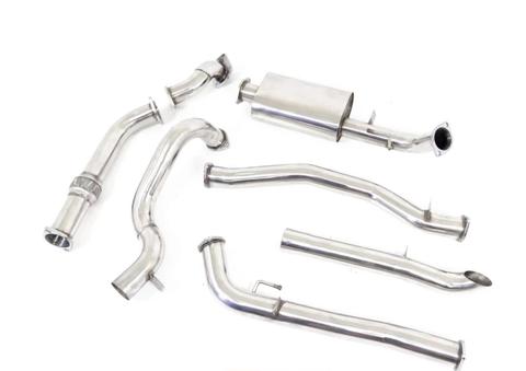 TOYOTA LANDCRUISER (1990-1998) 80 SERIES 1HZ PERFORMANCE PIPES 409 STAINLESS TURBO BACK EXHAUST SYSTEM