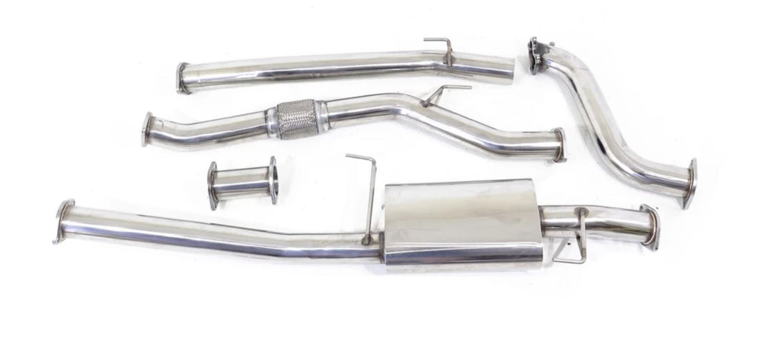 HOLDEN RODEO (1998-2003) TF 2.8L TDI STAINLESS TURBO BACK EXHAUST