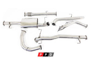 TOYOTA PRADO (2002-2006) 120 SERIES 1KZ 3.0LT TD 3" STAINLESS TURBO EXHAUST