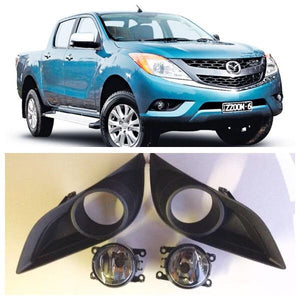 Mazda BT-50 2011-2015 Driving Fog Lights Lamps Complete Kit