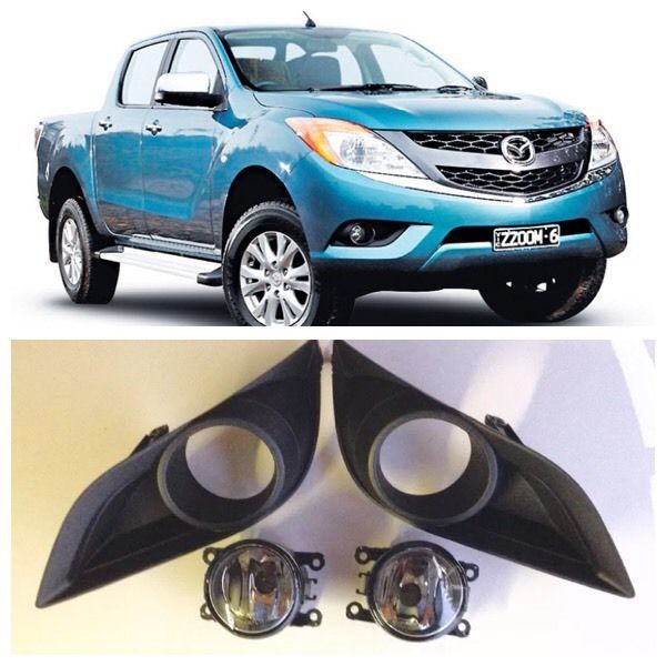 Mazda BT-50 2011-2015 Driving Fog Lights Lamps Complete Kit