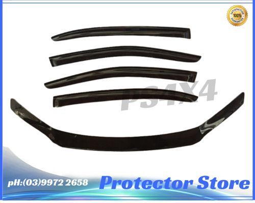 Ford Falcon FG 2008-2014 Bonnet Protector & Wind Visors Weather Shields