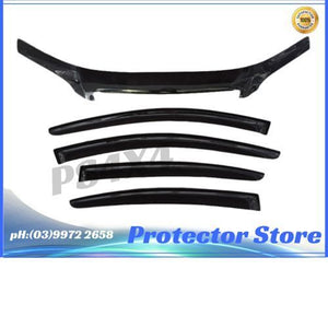 Holden VE 2006-2013 Sedan Commodore Bonnet Protector & Window Visors Weather Shi
