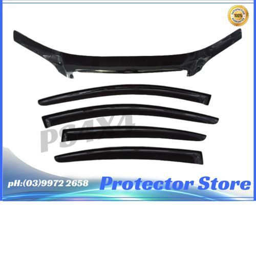Holden VE 2006-2013 Sedan Commodore Bonnet Protector & Window Visors Weather Shi