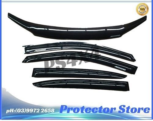 Honda Accord 2013-2016 Bonnet Protecter & Weather shields Window Visors
