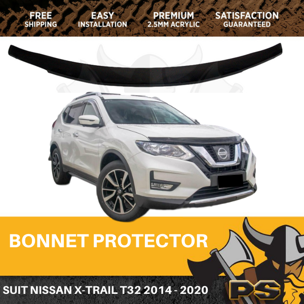 Bonnet Protector for Nissan X-TRAIL XTRAIL 2014 - 2020 T32 Tinted Guard