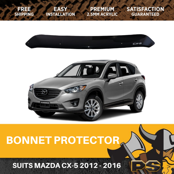 Bonnet Protector for Mazda CX-5 CX5 KE 2012-2016 Tinted Guard