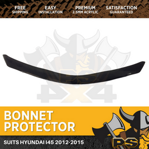 Bonnet Protector for Hyundai I45 2012-2015 Tinted Guard
